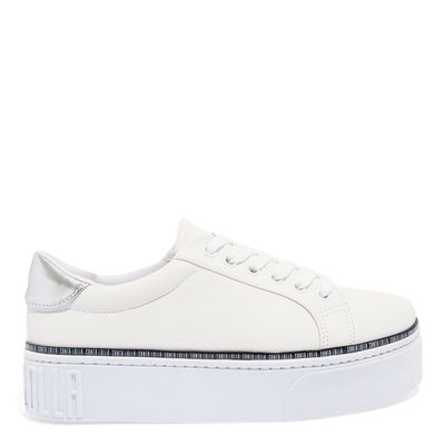 Tênis Floater Lux Branco Sola Alta