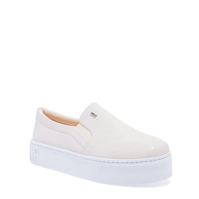 Tênis Slip On Plataforma Salamanca Off White