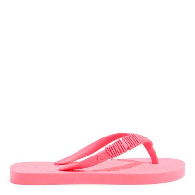 Chinelo Flip Flop Borracha Rosa