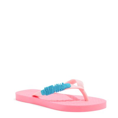 Chinelo Flip Flop Borracha Rosa Magenta