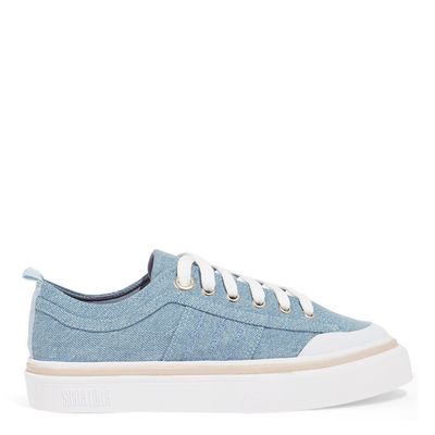 Tênis Jeans Wash Azul Claro