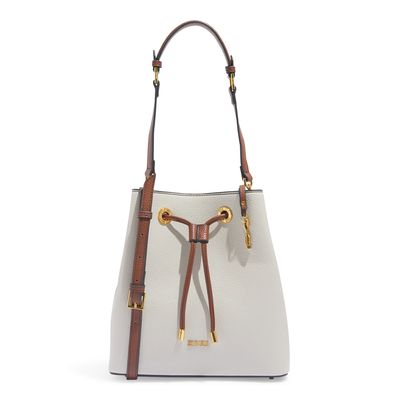 Bolsa Bucket Média Floater Vanilla Alça Dupla