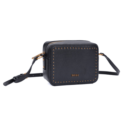 Bolsa Pequena Floater Preta Alça Transversal