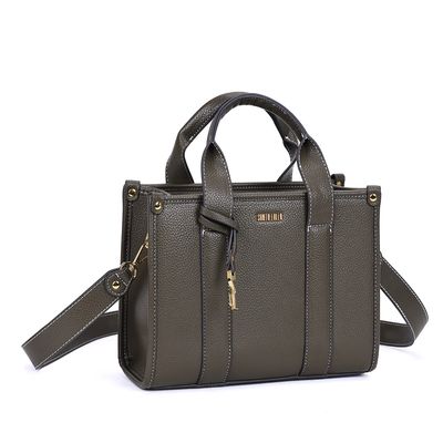 Bolsa Tote Estruturada Floater Verde Militar