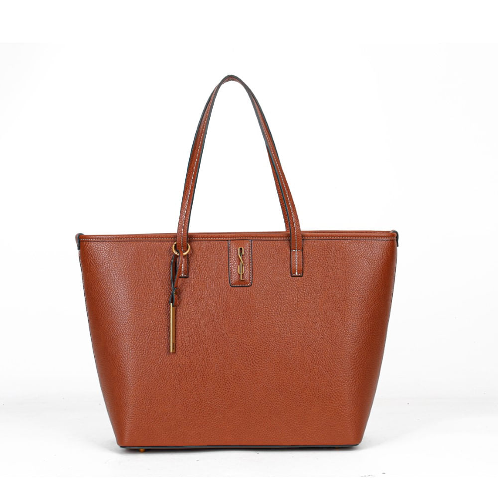 Bolsa shopper grande floater marrom safari