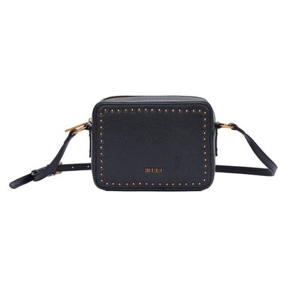 Bolsa Pequena Floater Preta Alça Transversal