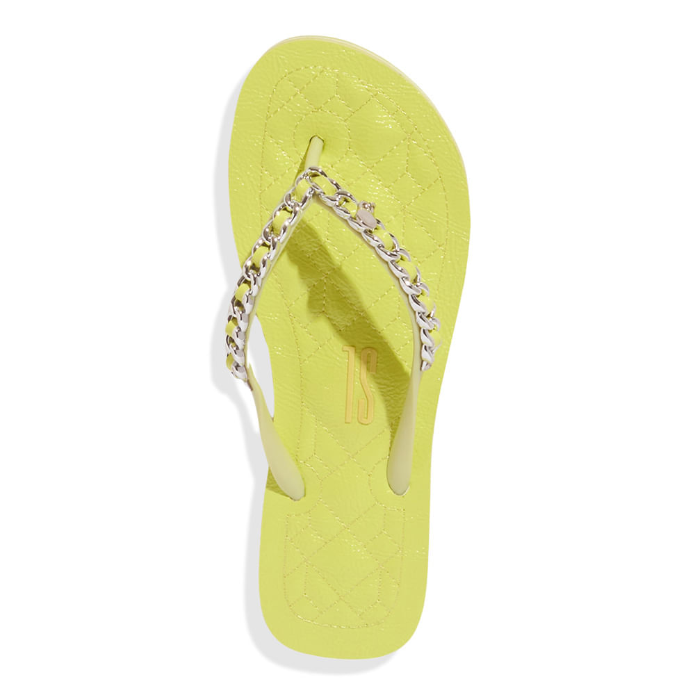 Chinelo Flip Flop Borracha Bolinhas Tiras Finas Lilás