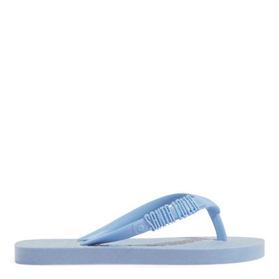 Chinelo Flip Flop Borracha Azul Gelatto