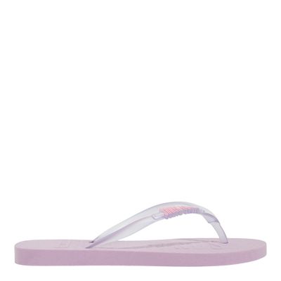 Chinelo Flip Flop Borracha Lilás
