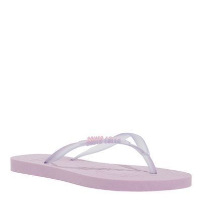 Chinelo Flip Flop Borracha Lilás