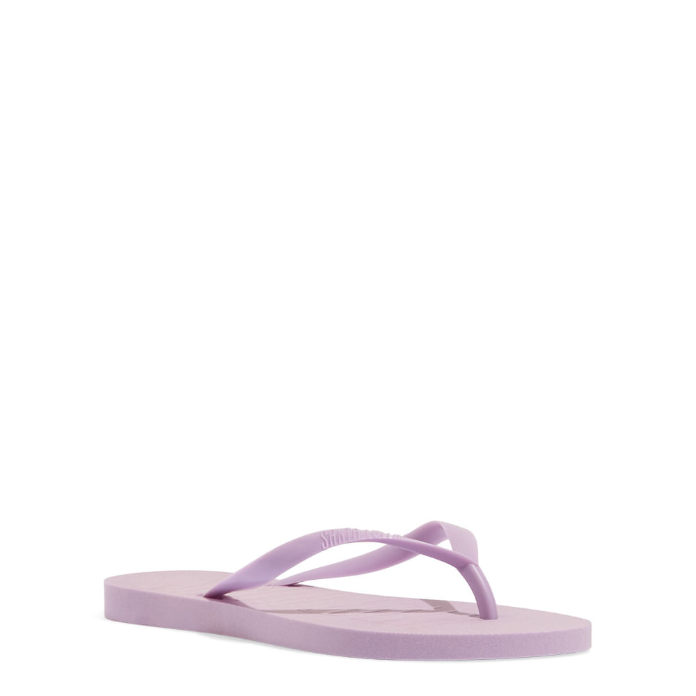 Chinelo Flip Flop Borracha Lilás - Santa Lolla