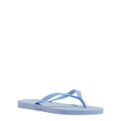 Chinelo Flip Flop Borracha Azul Gelatto