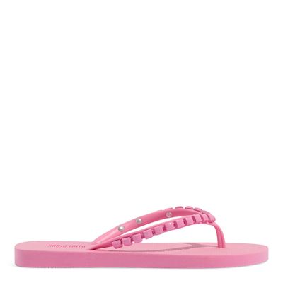 Chinelo Flip Flop Borracha Rosa Chiclete