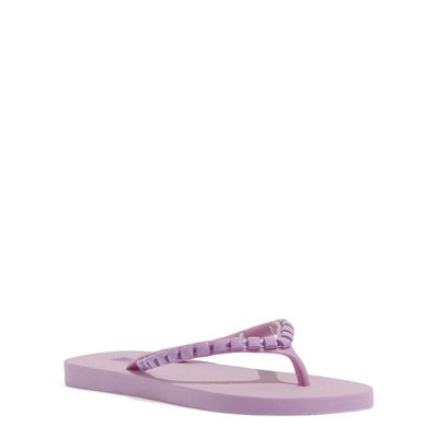 Flip flop borracha lilas lupine