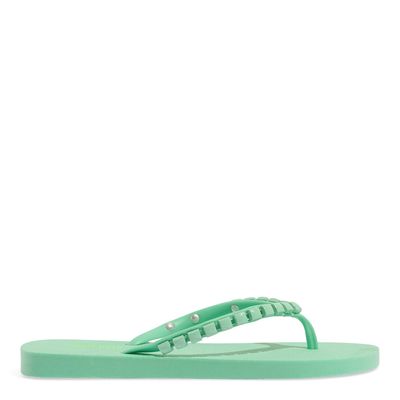 Chinelo Flip Flop Borracha Verde