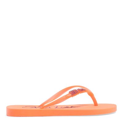 Flip flop borracha neon melon