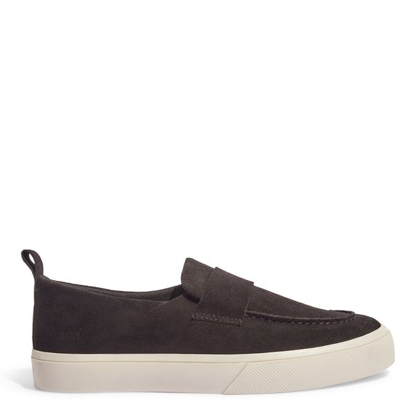 Mocassim Masculino Couro Camurça Preto