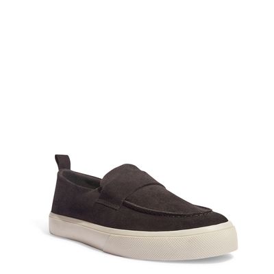 Mocassim Masculino Couro Camurça Preto
