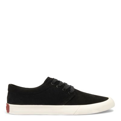 Tênis Masculino Couro Camurça Preto