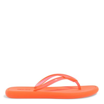Chinelo Flip Flop  Borracha Laranja