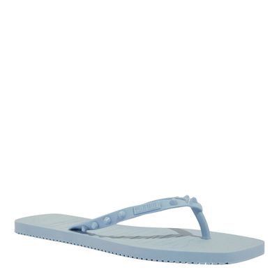Chinelo Flip Flop Borracha Azul Gelatto