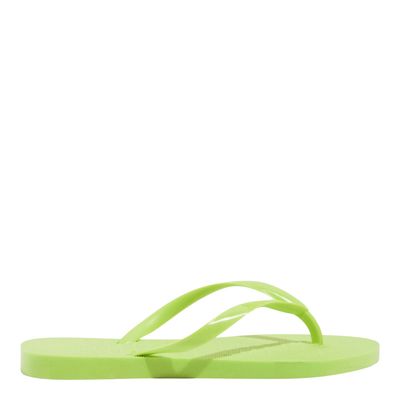 Chinelo Flip Flop Borracha Verde Lime