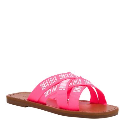 Rasteira Gorgurao Rosa Pink
