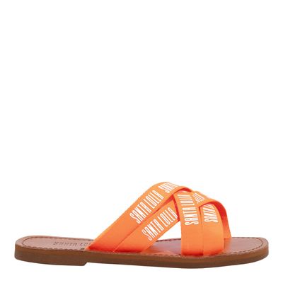 Rasteira Gorgurao Laranja Neon