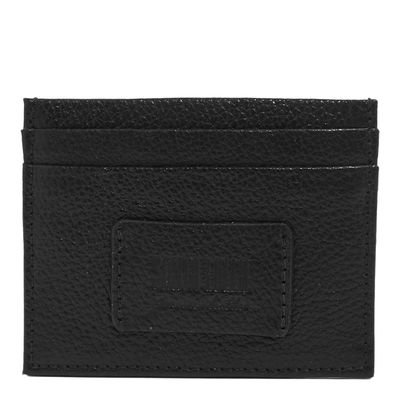 Kit Presente Porta Cartão E Chaveiro Couro Floater Preto