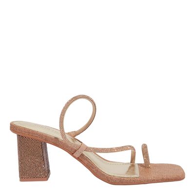 Mule Metalizado Strass