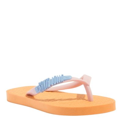 Chinelo Flip Flop Borracha Laranja