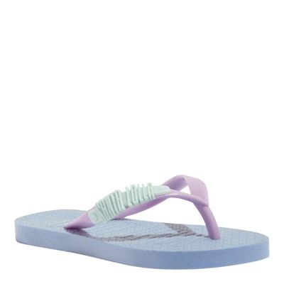 Chinelo Flip Flop Borracha Azul Gelatto