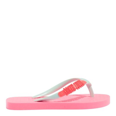 Chinelo Flip Flop Borracha Rosa