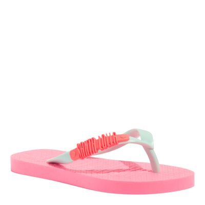 Chinelo Flip Flop Borracha Rosa