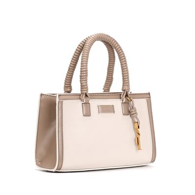 Bolsa Tote Floater Off White Duas Alças