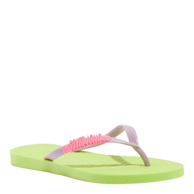 Chinelo Flip Flop Borracha Verde Lime