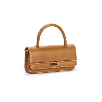 Bolsa Carteira Soft Caramelo Duas Alças