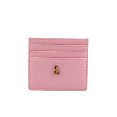 Porta Cartão Pequeno Rosa Cotton Floater