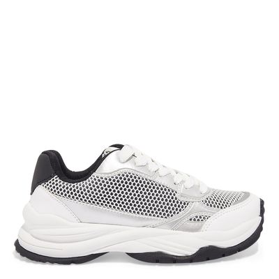 Tênis Floater Lux Branco E Preto