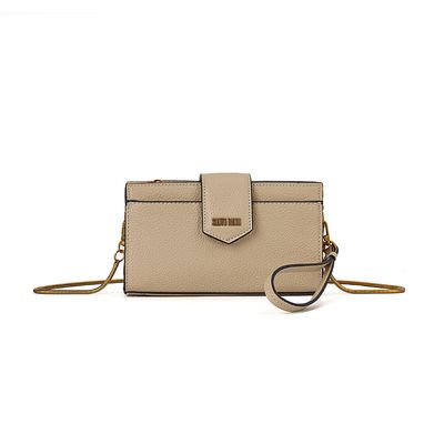 Bolsa Carteira Floater Bege Alça de Ombro