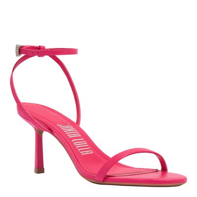 Sandália Couro Pelica Soft Rosa Pink