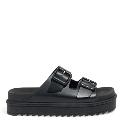 Papete Flatform Borracha Preta