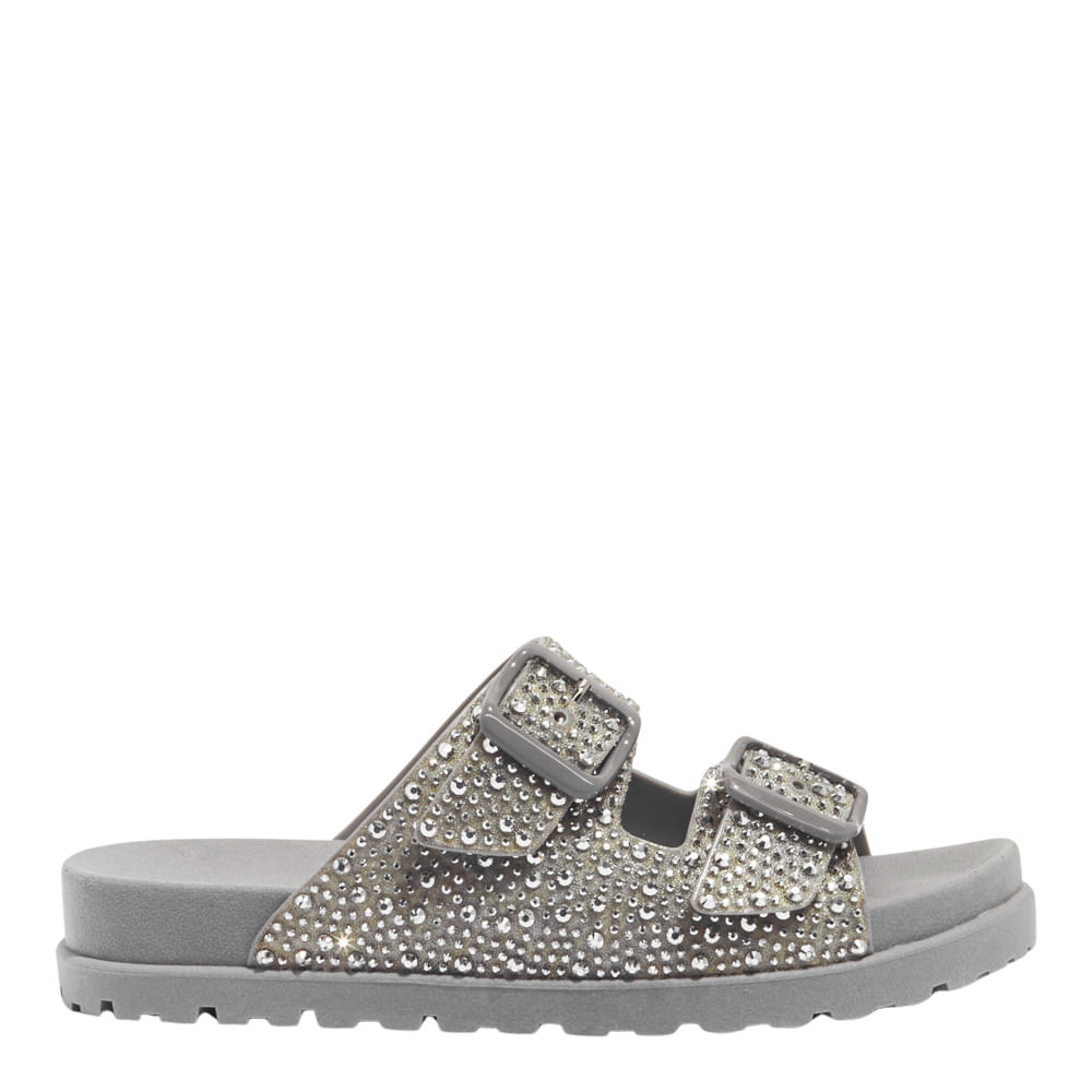 Sandália Espadrille Plataforma Couro Confort Off White