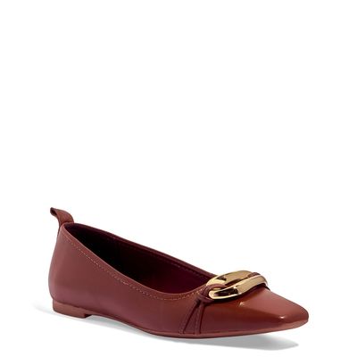 Spatilha Couro Nobre Soft Marrom