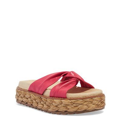 Papete Espadrille Couro Nobre Soft Rosa Pink