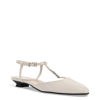 Sapatilha Verniz Anzeli Off White