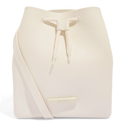 Bolsa Bucket Borracha Off White