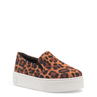Tênis Slip On Animal Print Leopardo