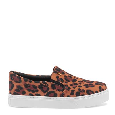 Tênis Slip On Animal Print Leopardo