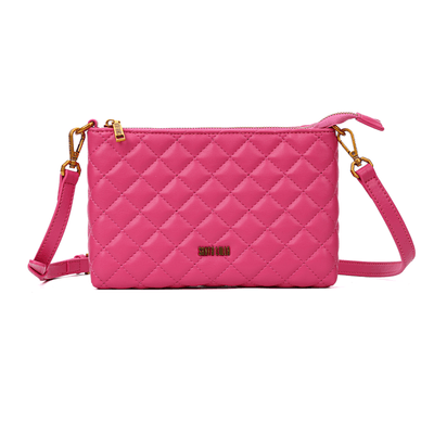 Bolsa Clutch Rosa Pink Floater Matelassê Transversal